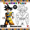 Unleash Your Creativity with the Dragon Ball Z Coloring Book Vol. 2!
