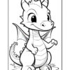 Unleash Your Imagination with Coloring Pages of Dragons Vol 23!