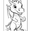 Unleash Your Imagination with Coloring Pages of Dragons Vol 23!