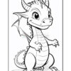 Unleash Your Imagination with Coloring Pages of Dragons Vol 23!