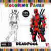 Unleash Your Inner Hero with the Art of Coloring Deadpool 21!