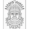 Unwind and Create with Aztec Coloring Pages Vol 5Diapositive4