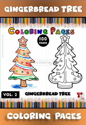 Bring the Festive Spirit to Life with Gingerbread Christmas Tree Coloring