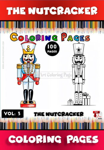 Coloring Pages of the Nutcracker Vol 3 – A Holiday Adventure for All Ages