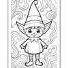Elf Pictures to Color Vo 5 – A Magical Coloring Experience for All Ages Diapositive5