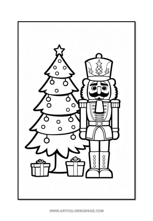 Nutcracker Coloring Sheets Vol 1 – A Magical Holiday Experience - Image 2