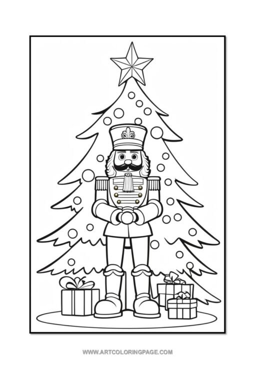 Nutcracker Coloring Sheets Vol 1 – A Magical Holiday Experience - Image 3