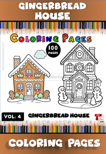 Unleash Your Creativity with Colored Gingerbread Houses Vol 4