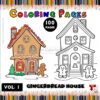 Unleash Your Creativity with Our Magical Gingerbread House Coloring Vol 1