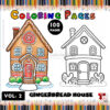 Unlock Your Imagination with Gingerbread House Coloring Pages Vol 2
