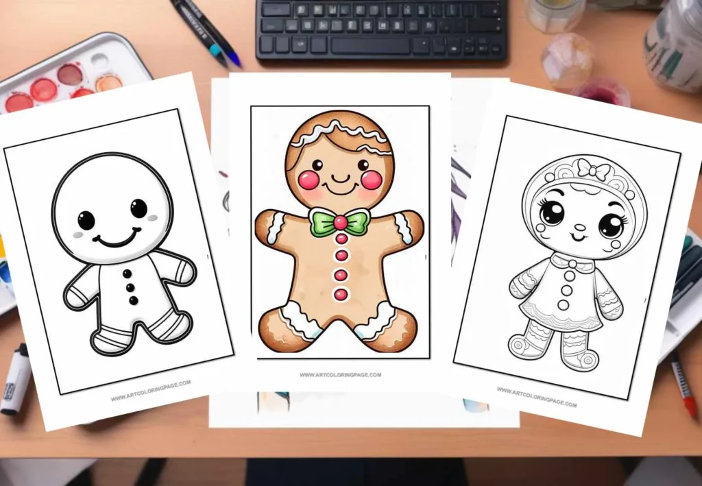 What are some unique gingerbread man designs to try