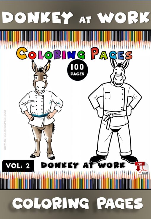 Discover the Magic of Donkey Colors Vol 2 - Donkey at Work!