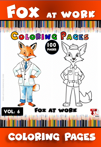 Fox Color Vol 6: Fox at Work – Bring Your Imagination to Life! - Image 2