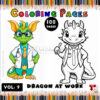 Unleash Your Creativity with Printable Dragon Coloring Pages Vol 9