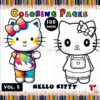 Adorable Fun with Hello Kitty Coloring Sheets Vol 5!