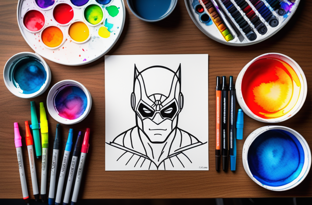Batman Coloring Pages for All Ages An Endless Creative Adventure