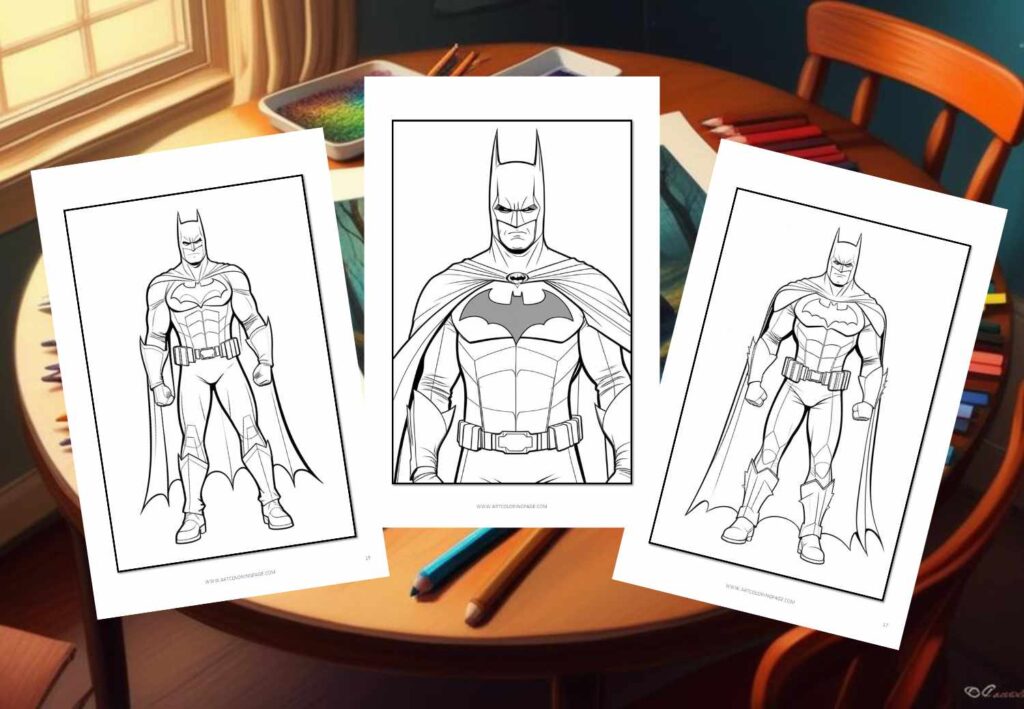 Batman Coloring Pages for All Ages