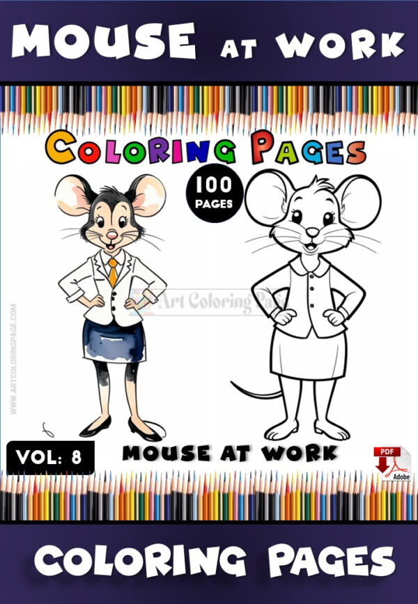 Bring Magic to Life with Mickey Mouse Coloring Sheets Vol 8!