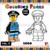 Build More Fun with Coloring Sheets: LEGO Vol: 5!