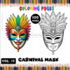 Celebrate the Carnival with Carnival Colors for All Ages Vol: 13