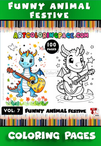 Explore the Wild with Animal Pictures to Color for Kids Vol 7!