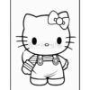 Hello Kitty Coloring Pages Collection for All Ages