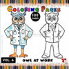 Hoot into Fun with Owl Coloring for Kids Vol 4!