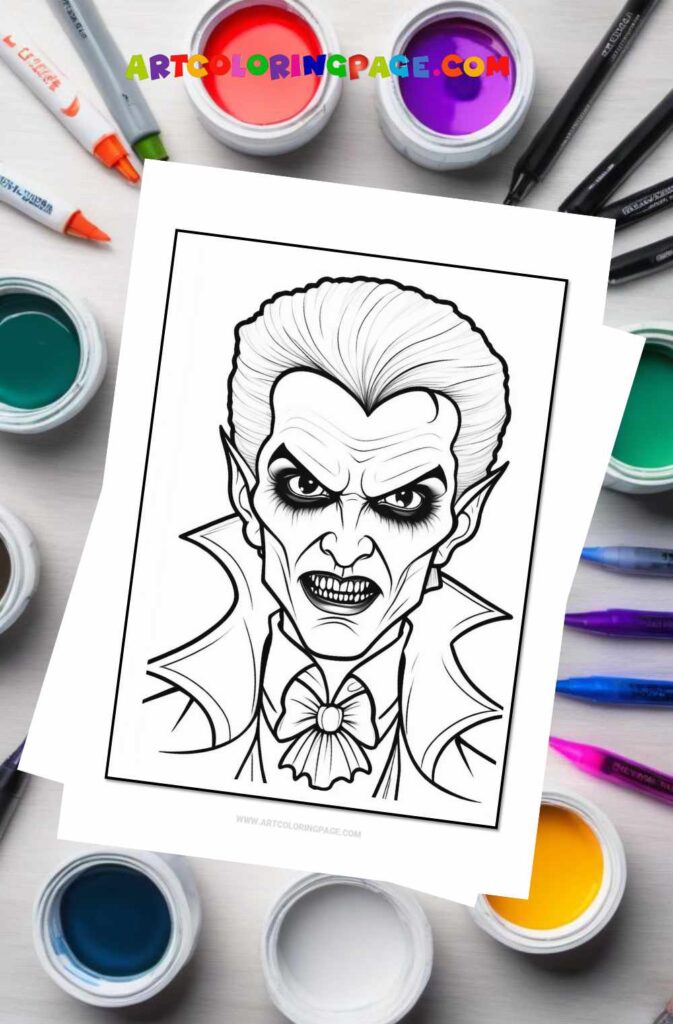 Vampire Coloring COLLECTIONS