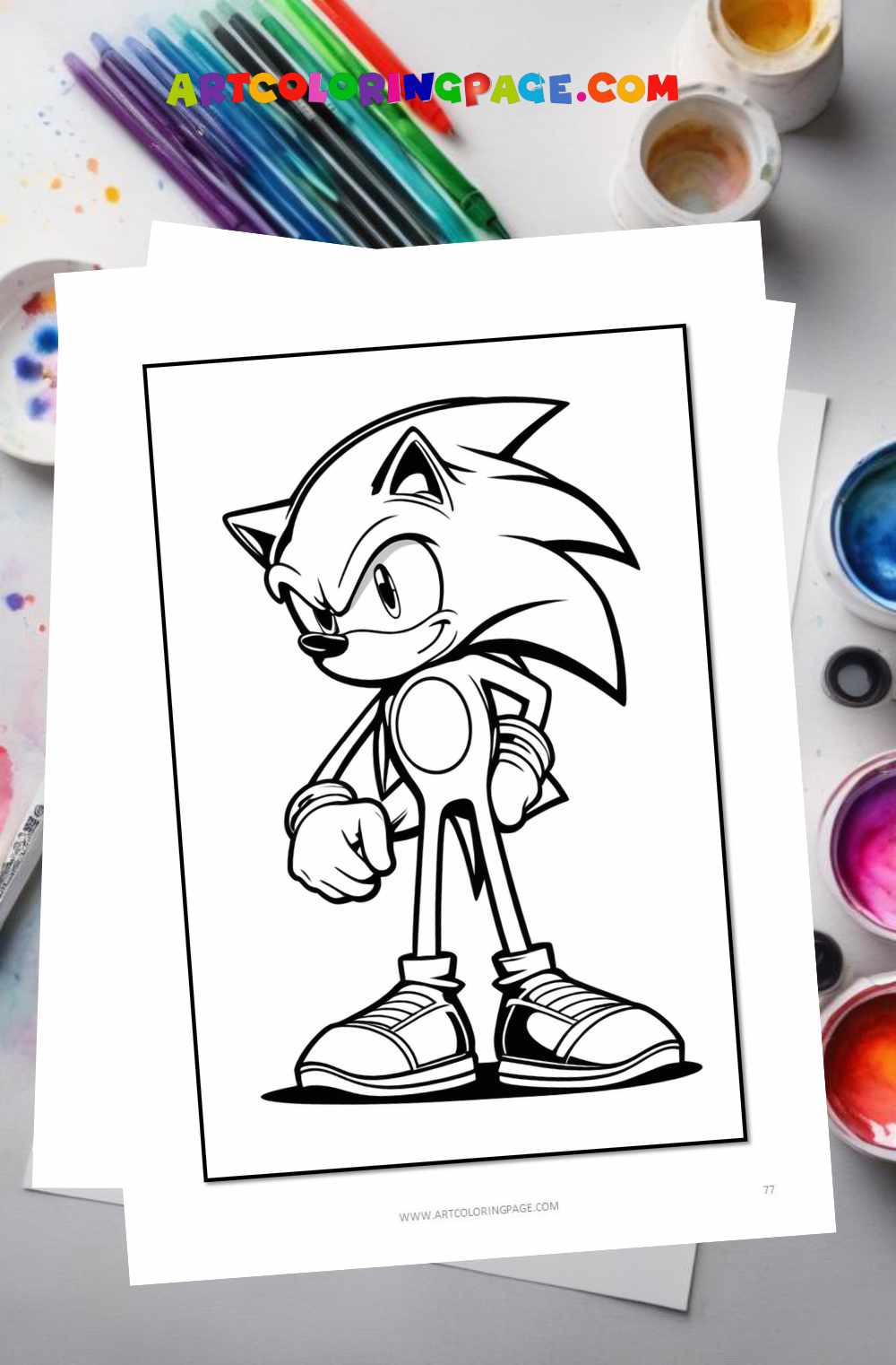 Sonic Coloring Pages Collections for All Ages