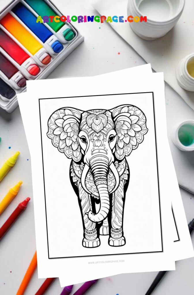 Elephant Mandalas collection