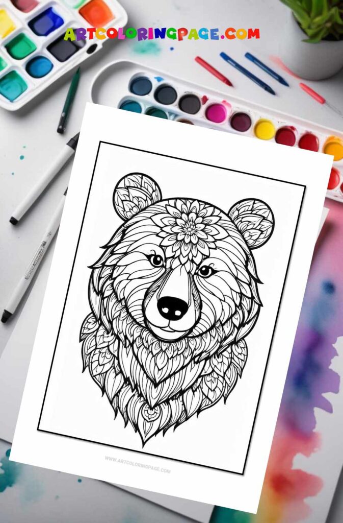 Bear Mandalas collection