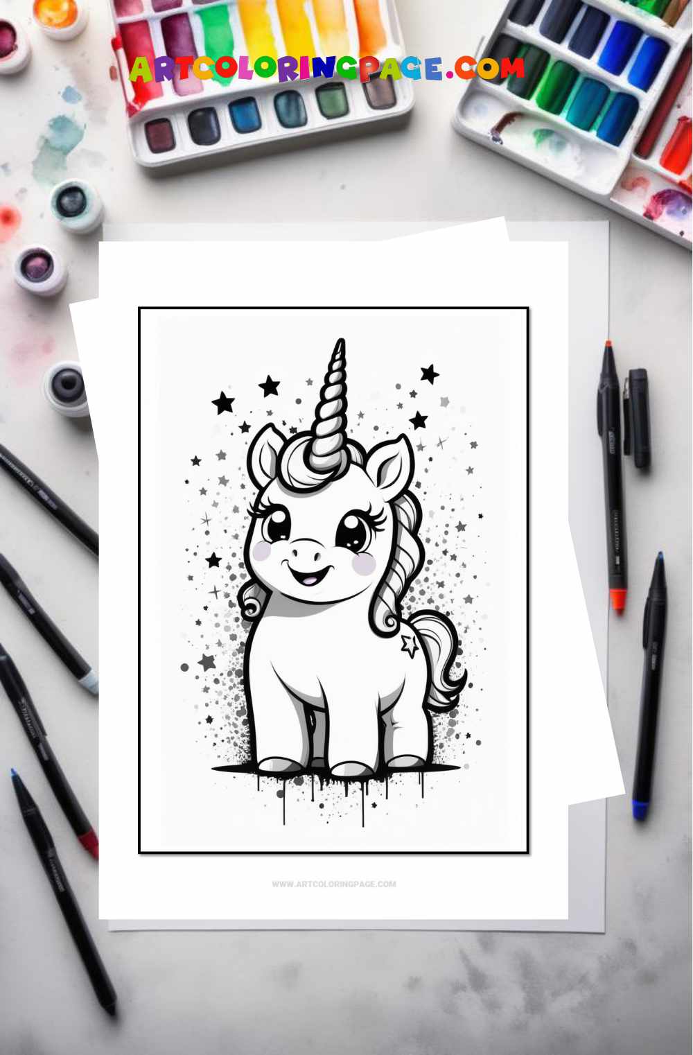 Unicorn Coloring Pages Collection