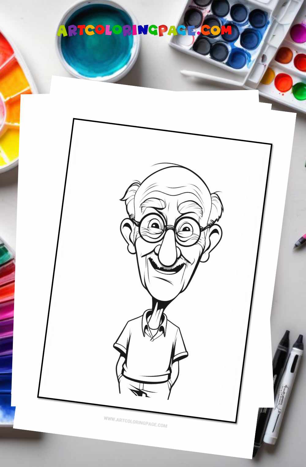 Grandpa Coloring Pages Collections for All Ages