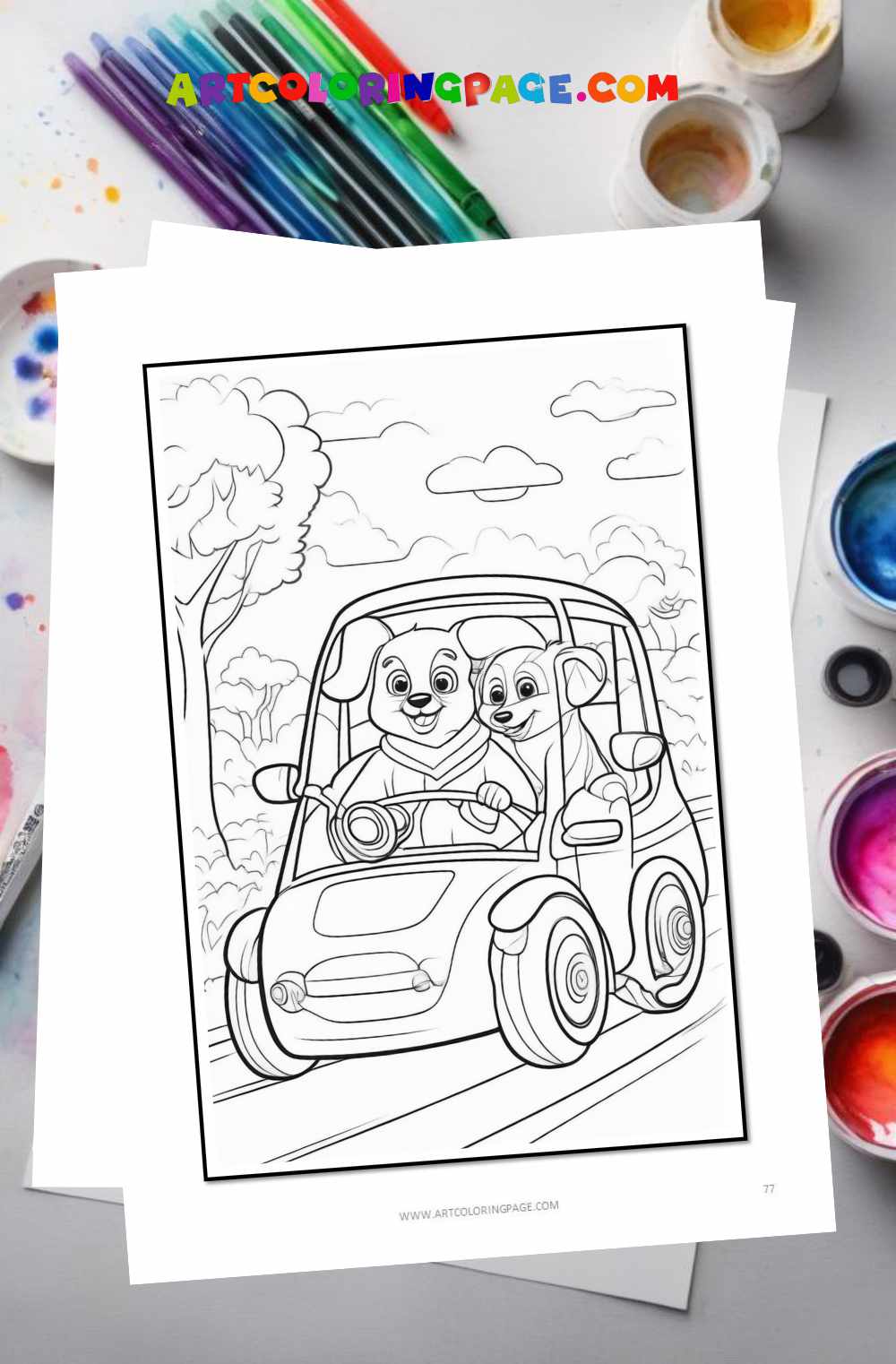 Cars Coloring Pages Collections for All Ages