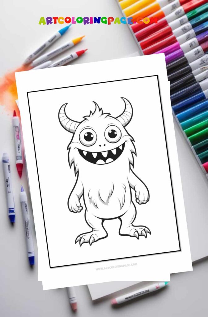 Monster Coloring Pages Collection