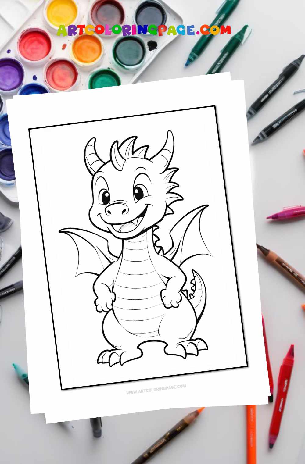 Cute Dragon Coloring Pages Collection