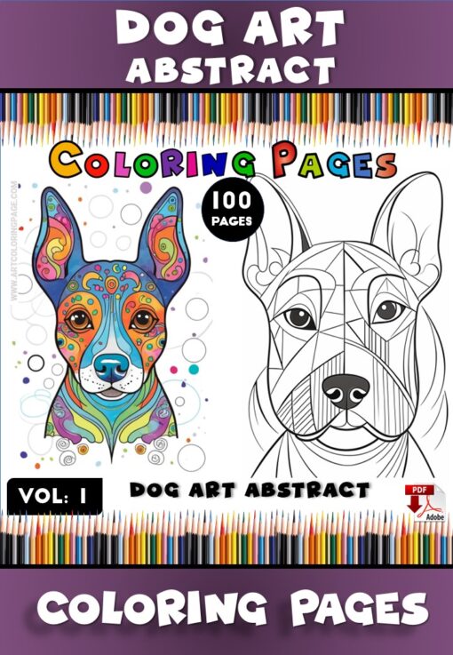 Pawsome Fun with Dog Coloring Pages Printable Vol: 1!