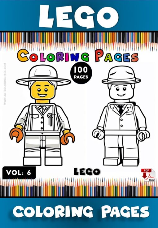 Spark Creativity with LEGO Colors for Kids Vol 6!