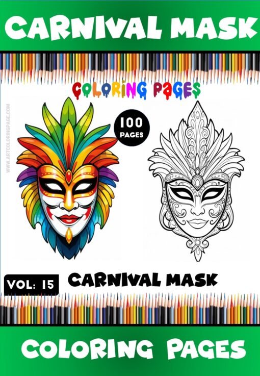 Step into the Fun with Carnival Color Pages Vol: 15!