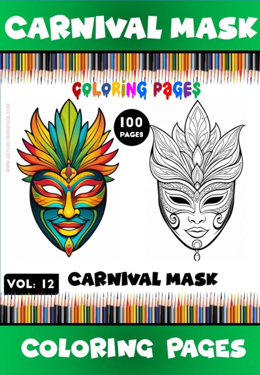 Step into the Fun with Carnival Coloring Pages Vol: 12