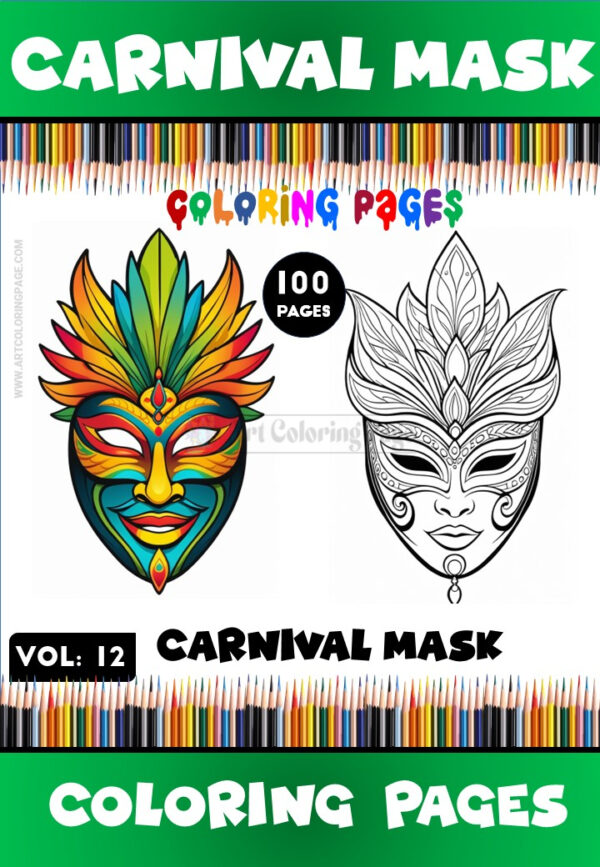 Step into the Fun with Carnival Coloring Pages Vol: 12