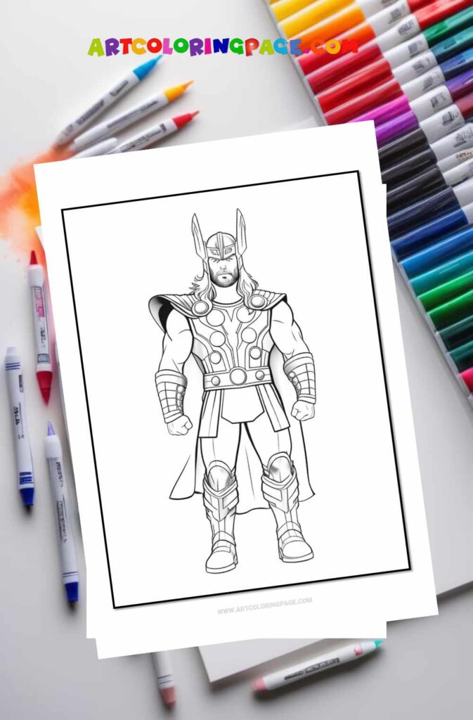 Thor Coloring Pages