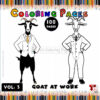Unleash Creativity with Coloring Pages of Goats Vol 3