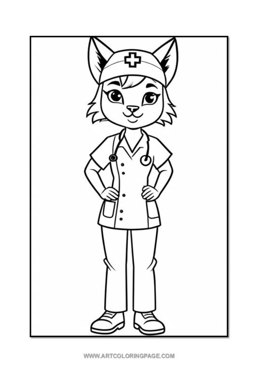 Unleash Your Creativity with Lynx Coloring Pages Vol: 3 - Image 3