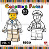 Unleash Your Imagination with Coloring LEGO Pages Vol: 4!