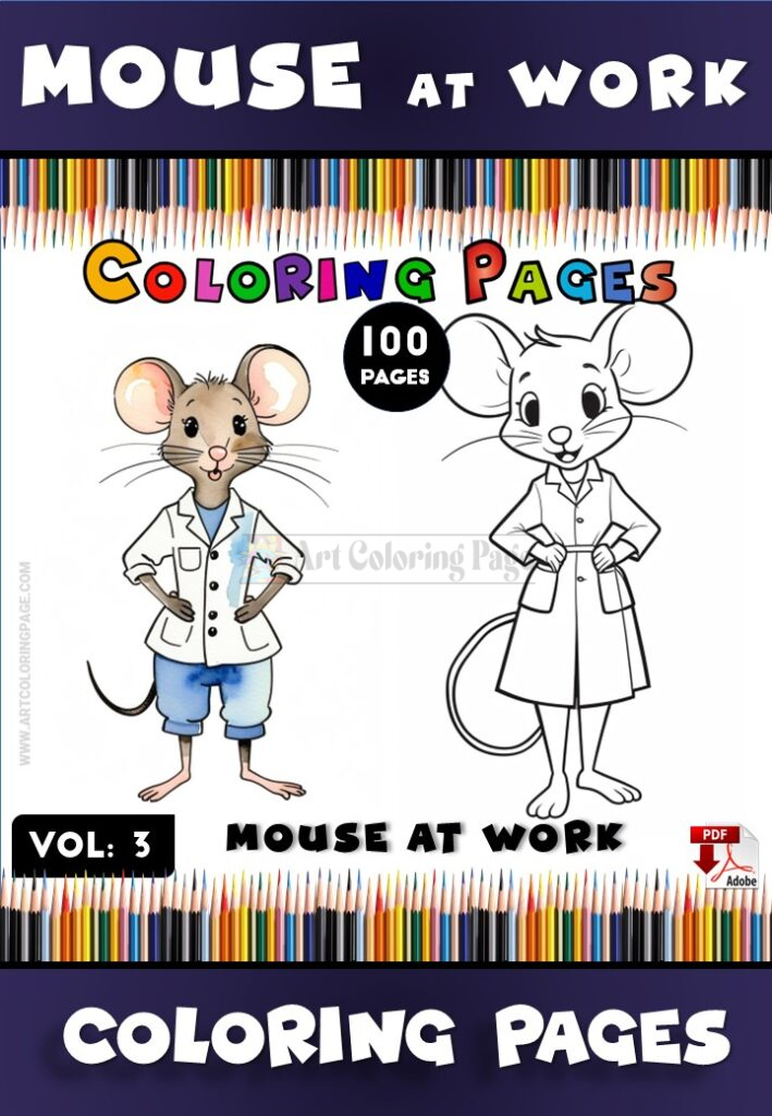 Unleash the Magic with Mickey Mouse Coloring Page Vol 3!