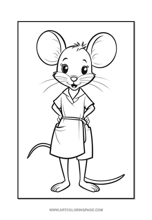 Unleash the Magic with Mickey Mouse Coloring Sheet Vol: 7! - Image 3