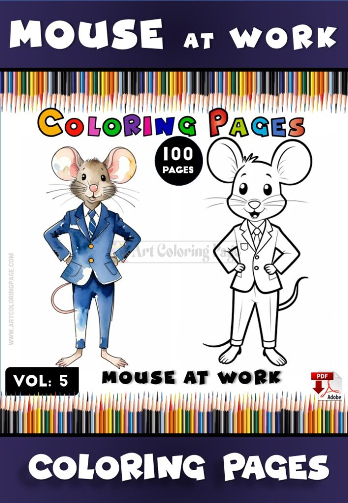 Unleash the Magic with Mickey Mouse Coloring Vol: 5!