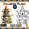 Unlock More Magic with Teapot Fairy House Drawing Vol: 2