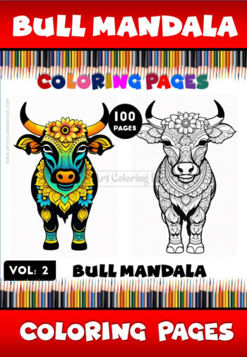 Bull Mandala Tattoo Vol. 2 – Strength Meets Intricate Art